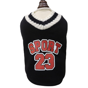 ملابس جديدة للكلاب لجميع المواسم، تصميم كلاسيكي عصري من البوليستر، مبطنة بالصوف الدافئ، مقاسات صغيرة ومتوسطة، بيع بالجملة من المصنع - Product Image 5