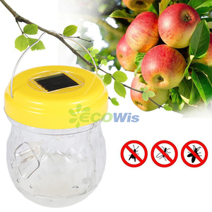 Trampa de avispones Colector de insectos al aire libre Abejas colgantes Trampa para avispas moscas Botella Avispas solares Trampa para insectos de abejas - Product Image 6