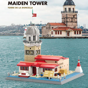 Set di Costruzioni della <span class=keywords><strong>Torre</strong></span> della Vergine di <span class=keywords><strong>Istanbul</strong></span>, Turchia, Edificio Storico 5229, Giocattolo Fai-da-Te in Plastica ABS per Età 8+ - Product Image 3
