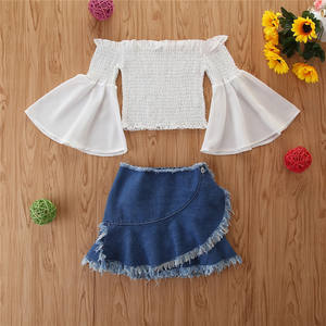 2021 Summer Boutique Kids Clothing Sets Casual Girl <b>Skirt</b> and Top Clothing Sets - Product Image 3