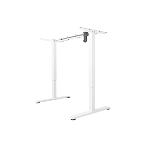 Escritorio Moderno con Altura Ajustable <span class=keywords><strong>de</strong></span> un Solo Motor, Estructura Metálica con Soporte Extensible y Tablero Grande para Oficina en Casa - Product Image 4
