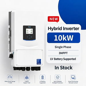 Inversor Híbrido Deye SUN-10K-SG06LP1-EU-CM3 de 10kw Monofásico, Nuevo Modelo con Batería de 48v/51.2v LV en Stock - Product Image 1