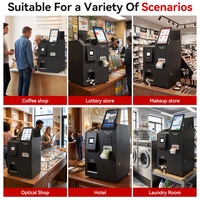 Máquina Recicladora de Efectivo Usingwin, Máquina de Pago de Autoservicio, Kiosco de Pago con Dispensador de Billetes