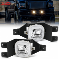 Ensemble de feux antibrouillard pour Ford F250 F350 F450 F550 Super Duty Excursion 1999-2004 |   Lampes de pare-chocs avant avec ampoules H10 12V 42W