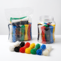 Attaches en nylon pour serres agricoles, attaches en plastique traitées anti-UV pour le soutien des plantes et les treillis