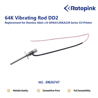 Ratopink DB26747 64K Barre vibrante DD2, Remplacement pour imprimante CIJ Domino A&A+/A-GP&A120&A220 Series