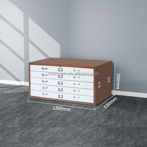 Gabinete de almacenamiento arquitectónico de ingeniería de dibujo de base ajustable con más 4 cajones Diseño moderno para uso en almacén Papel A4 - Product Image 4