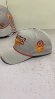 Sombrero de Marco A de 5 paneles, calidad personalizada, a rayas, impermeable, poliéster, deporte, Golf, gorra perforada con corte láser, gorra de béisbol
