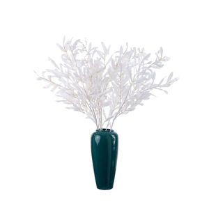 Plante artificielle CallaFloral en feuilles d'olivier blanches, branche unique, style INS, décoration de mariage MW26502 - Product Image 5