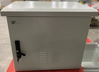 W-TEL 6U IP55 Mural Extérieur Du Cabinet Unique Section Conception Armoire Extérieure