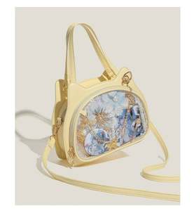 Nouvelle mode : Sac à main de luxe en cuir PU pour femme, motif anime, à deux poignées, petit prix - Product Image 2