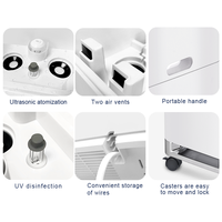 Humidificateur Vertical UV pour grande pièce de 17l, Wifi intelligent, ioniseur d'air, diffuseur d'huile essentielle, humidificateur ultrasonique à anions pour la maison