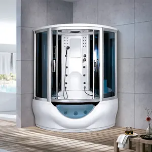 Комнатный современный угловой паровой душ класса люкс для ванной комнаты