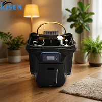 Lavabo portable automatique Kisen avec réservoirs d'eau, sans plomberie et eau chaude, pour exposition et salon