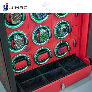 ตู้หมุนนาฬิกาอัตโนมัติ Homisafe รุ่นสั่ง<span class=keywords><strong>ท</strong></span>ำพิเศษ หรูหรา 6/9/12 ตัว พร้อมตู้เซฟ - Product Image 4