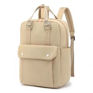 Mochila para ordenador portátil de tela Oxford personalizada con cierre de cremallera Patrón de letras Forro de poliéster - Product Image 6