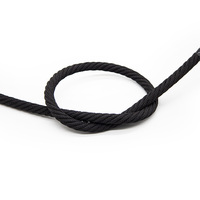 Corde en fibre de polyester renforcée en acier inoxydable à 6 brins, résistante aux UV, de 16 mm, pour équipement de parc d'attractions, capacité >500 kg