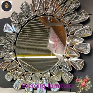 Gran oferta Espejos muebles con espejo mesas de consola con espejo de pared decorativo mesa de consola de vidrio Spiegel Mobles Miroir - Product Image 2