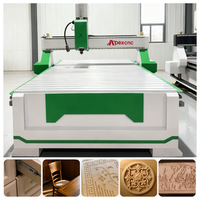 Routeur CNC à bois économique 3 axes 1325, contrôleur Ncstudio DSP A11, machine de découpe et de fraisage CNC