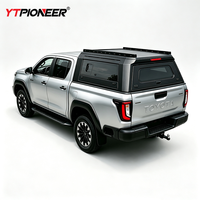 Toyota Hilux Revo 2020, toit rigide en aluminium pour pick-up, fenêtre coulissante, 4x4 tout-terrain, coque de camping, construction robuste, installation sans perçage
