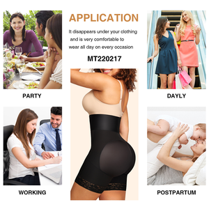 Hexin Stage 3 Shaper Colombiana Sets Slimming Sheath Shapewear Seamless Butt Lifter Shorts High Waist Shapewear Shaper Shorts - Product Image 2