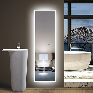 กระจกกรอบใหญ่ทรงสี่เหลี่ยมสีเงินแบบทันสมัยปรับแต่งได้ตามต้องการกระจกยาวถึงพื้นของโรงงานมืออาชีพ<span class=keywords><strong>2</strong></span> - Product Image 2