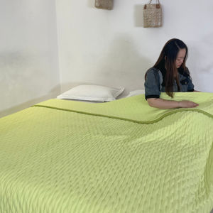 Summer Organic Cotton Home Textiles Multi-Functional Use Quilt Eco-friendly Sensory <strong>Frozen</strong> Cooling <strong>Blanket</strong> - Product Image 3
