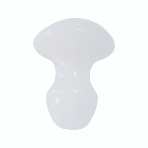 ลูกกลิ้งนวดหน้ารูปเห็ดสีขาว ผิวเรียบเนียน ไม่ใช้ไฟฟ้า อุปกรณ์กัวซา - Product Image 3