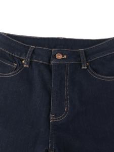 Preço de Fábrica <span class=keywords><strong>Jeans</strong></span> Femininos de Algodão de Alta Qualidade, Largura Solta, Corte Reto, <span class=keywords><strong>Jeans</strong></span> Vintage Macios e Confortáveis para o Inverno - Product Image 3