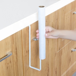 주방 메탈 키친타월 걸이 무타공 거치대 - Product Image 5