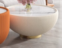 Table basse moderne en bois, style simple et luxueux, pour salon et appartement, vente en gros populaire