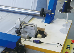RONMACK RM-900-FH New <b>Automatic</b> Folding and <b>Sewing</b> <b>Machine</b> with Motor for Home Use - Product Image 4