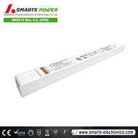 Caja de plástico Transformador LED de corriente constante 60W 1200mA DMX Atenuación Controlador LED para luz