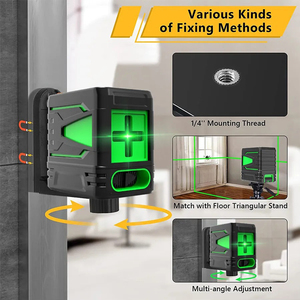 Tiles Construction Tools Mini Leveling Instrument Machine Outdoor <strong>Green</strong> Beam Cross Line Spirit Nivel <strong>Laser</strong> for Sale - Product Image 5