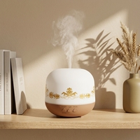 Diffuseur d'arômes ultrasonique pour huiles essentielles et parfums, avec motifs imprimés, vente en gros d'usine