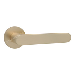 มือจับประตูอลูมิเนียมแบบเงียบทำจากไม้สำหรับใช้ในห้องนอน - Product Image 6