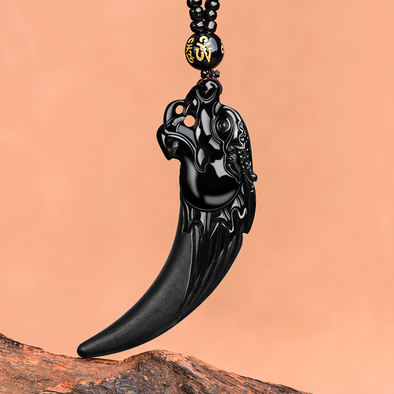 Jadeite Dragon Teeth Pendant C299