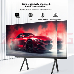 Tenshang Giá Rẻ Giá Nhà Máy Giá Lớn 4K 136 163 Inch Màn Hình Cảm Ứng Đa-Ngôn Ngữ Phần Mềm LED Thông Minh TV Bảng Tương Tác - Product Image 4