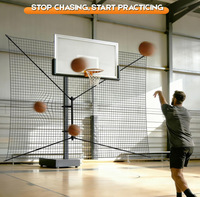 Filet de Retour de Basketball pour Extérieur, Cour, Entraînement, Réception et Sécurité, Fixation par Vis, Direct Usine