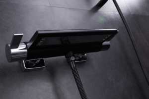 Ensemble complet de mitigeur de douche en laiton BLACKMATT Ø30 Sedal |   Noir mat |   THS Thermostyle ® - Product Image 2