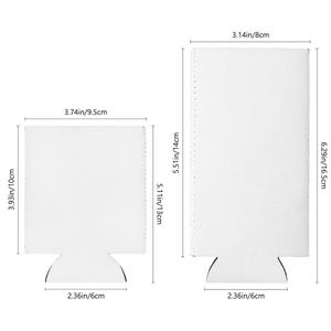 Funda de Neopreno para Latas Sublimables, Personalizable, Disponible en Estilos Largos/Cortos, Grosor de 3mm - Product Image 2