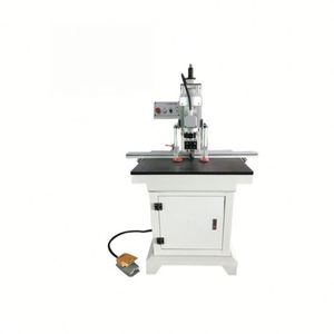 Máquina perforadora automática de agujeros para puertas de madera, perforadora de bisagras de un solo cabezal, máquina perforadora de agujeros para bisagras de gabinetes para carpintería - Product Image 6