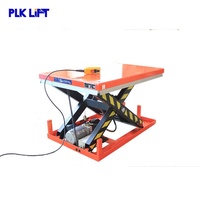 PLK LIFT 1000~4000kg Elektrischer Hydraulischer Lebensmittel-Transportlift mit 1300x820mm Tischfläche