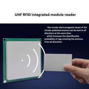 Módulo Lector RFID UHF Integrado Serie YRM1001 con Antena de Cerámica de 1dBi, Rango de Lectura de 0-40cm - Product Image 3