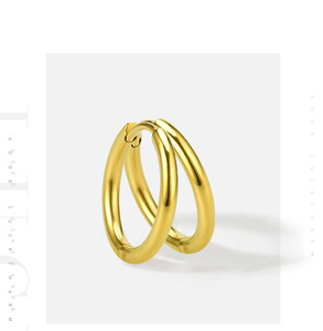 Pendientes de <span class=keywords><strong>aro</strong></span> de acero inoxidable para <span class=keywords><strong>hombre</strong></span> y mujer, juego de pendientes pequeños quirúrgicos, pendiente de cartílago hipoalergénico, pendientes de <span class=keywords><strong>Tragus</strong></span> sin fin para <span class=keywords><strong>hombre</strong></span> y mujer, 2022 - Product Image 5