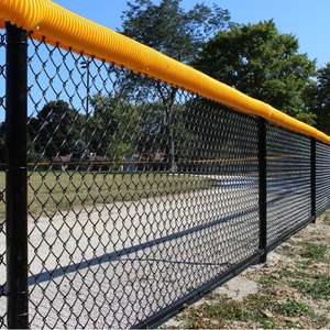 Precio de fábrica, valla de malla de alambre de diamante galvanizado portátil, valla de malla de eslabones de cadena para seguridad al aire libre - Product Image 3