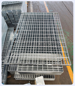 Grille en acier galvanisé à chaud sur mesure <span class=keywords><strong>30x30</strong></span>, tapis de porte en métal soudé, durable et léger - Product Image 2