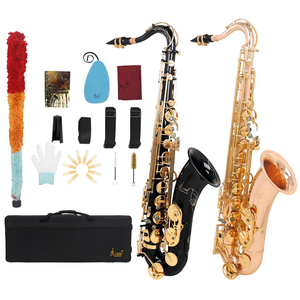 <span class=keywords><strong>SLADE</strong></span> Haute Qualité Sib Phosphore Cuivre Or Rose Style Noir Ténor <span class=keywords><strong>Sax</strong></span> Instrument Professionnel Saxophone Ténor Avec Étui - Product Image 1