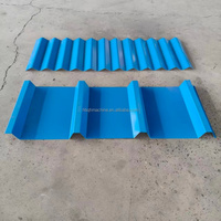 Máquina de Fabricación de Tejas Metálicas de Doble Capa, Máquina Formadora de Cuatro Ranuras para Tejas, Máquina de Fabricación de Placas Metálicas Corrugadas