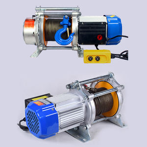 Treuil électrique KCD 220V de 1 tonne, grue à vitesse rapide, multifonctionnel pour la maison, coque en aluminium, palan neuf, câble métallique de 60 m - Product Image 2